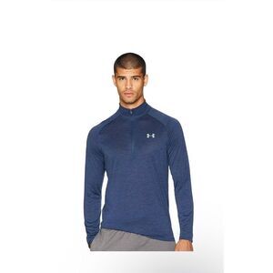 Under Armour Men's Academy Blue UA Tech 1/2 Zip Pullover long‎ sleeve Sz 4XL NWT